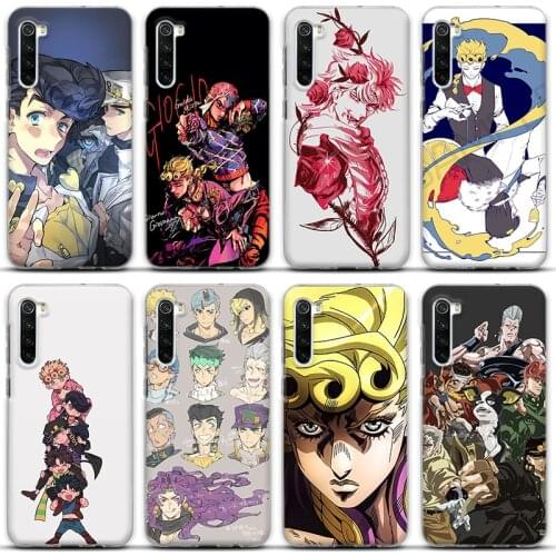 Anime JOJO Giova Case For Samsung Galaxy A70 A50 A30 A20 A10 A10S 20E A90 A6 A7 A8 A9 J4 J6 Plus 2018 M30 10 20 Note 8 9 10Cover