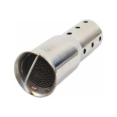 Motorcycle muffler Exhaust pipe silencing plug Drop plug Back pressure core Catalyst silencing plug Retrofitting the exhaus