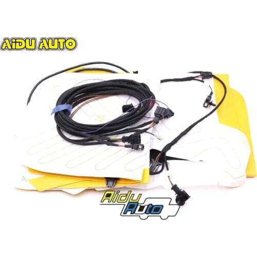 Rear heating seat pad & install wire For Golf MK7 7.5 Passat B8