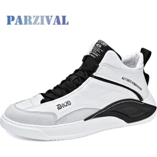 PARZIVAL Men Shoes Lightweight Sneakers Four Seasons Men Fashion Casual Walking Shoes Breathable Zapatillas Hombre