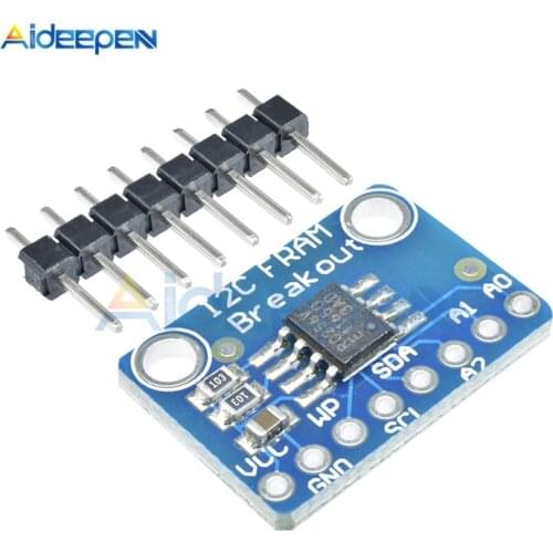Non-Volatile MB85RC256V FRAM 32KB Memory IC Development Tool Board Module DC 2.7-5.5V I2C IIC Read/Written 10 Trillion Times