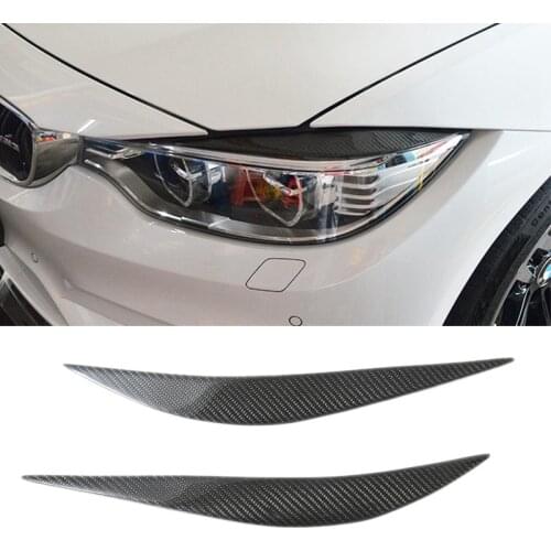 It is suitable for BMW New 4 series 428i 435i 420 carbon fiber lamp eyebrow