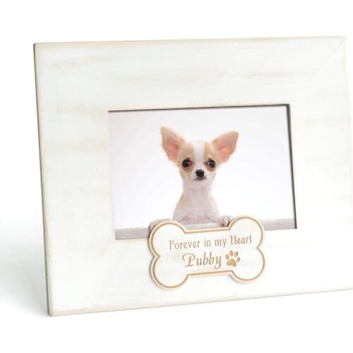 Personalized Pet Photo Frame,Engrave Wood Picture Frame with Name ,Dog Picture Frames,Gift for Pet,Dog Memorial Picture Frame