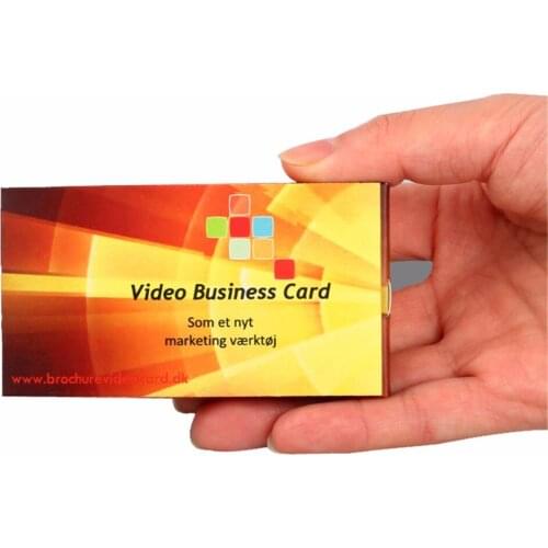Design production customize 2.4 inch business video brochure video greeting card video screen cards for Advertising Propaganda