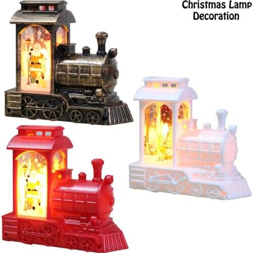 Natal Christmas Lantern Led Luminous Creative Christmas Decorations For Home Lantern Led Candle Tea Light Santa Claus Lamp