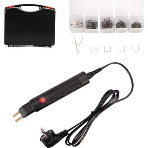 50W Handy Plastics Welders Garage Tools Hot Staplers Machine Staple PVC Repairing Machine Car Bumper Repairing Tool