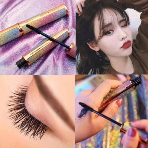 Non-irritating Non-blooming Slender Mascara Lengthening Curling Lash Eyelash Extension Long-wearing Makeup Starry Sky Mascara