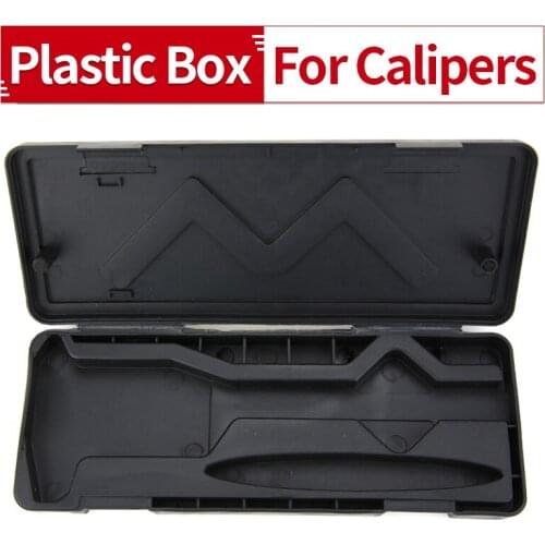 1pcs Plastic Box Simple Snap Switch Calipers Outer Packaging Caliper Protection Box Used To Store 150mm Metal Digital Calipers