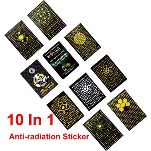 10 in 1 3000CC Energy Anti Radiation Sticker Health Protector