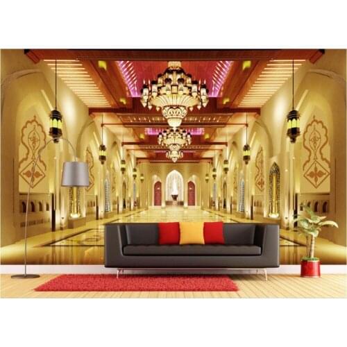 Custom photo 3d room wallpaper Luxury european-style buildings painting home improvement 3d wall murals wallpaper for walls 3 d