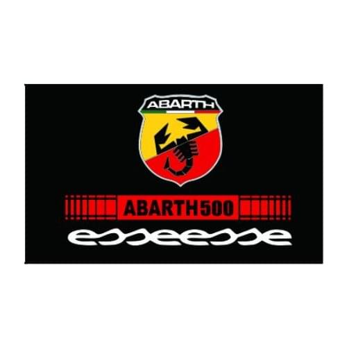 Car Flag Fiat Abarth Banner 3ftx5ft 100% polyester 025