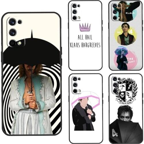 Klaus Hargreeves Umbrella Academy Case For Realme 8 Pro C3 C11 C21 GT Q3 6 7 Pro Funda For OnePlus 9 Pro 7 8 Pro 7T 8T Nord