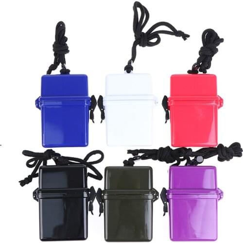 Hot Sale Diving Kayaking Waterproof Dry Storage Box Gear Accessories Container Case & Rope Clip for Money ID Cards Keys