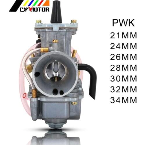 PWK 21 24 26 28 30 32 34MM Stroke Engine Motorcycle PWK Carburetor ATV Buggy Quad Go Kart jet Dirt Bike Fit On Racing