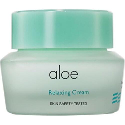 ITS SKIN Aloe Relaxing Cream 50ml Face Cream Aloe Vera Skin Care Whitening Moisturizing Acne Treatment Cream Korea Cosmetics