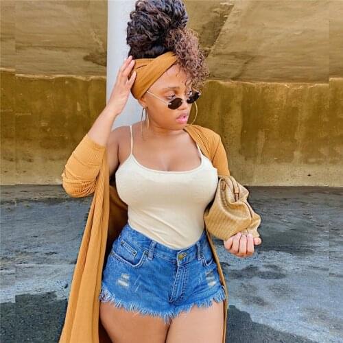 New Tassel Denim Shorts Fashion Sexy Jeans Club Shorts Skinny Summer Shorts Jeans Plus Size Stretch Denim Trouser Ripped Hip Hop