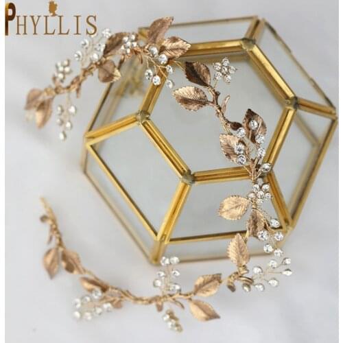 A232 Alloy Rhinestone Charm Bride Headband Luxury Bridal Headpiece Wedding Hair Jewelry Women Headwear Tiaras