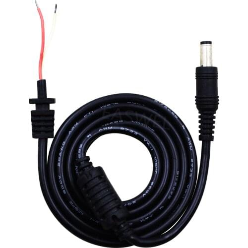 DC Power 5.5mm x 2.1mm Barrel Male Plug Connector to Pigtail Cable