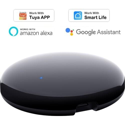 Wifi Infrared WiFi + Infrared IR Remote Controller Hub For Tuya Smart Life App Automation Works With Google Home Assistant Alexa