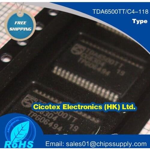 3pcs/lot TDA6500TT/C4-118 TDA6500TT-C4-118 32TSSOP IC MIXER/OSC SYNTH 32TSSOP