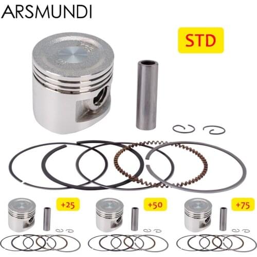 Motorcycle Engine Accessories Piston And Piston Rings For Honda CA250 DD250 CBT250 CA DD CBT 250 250cc