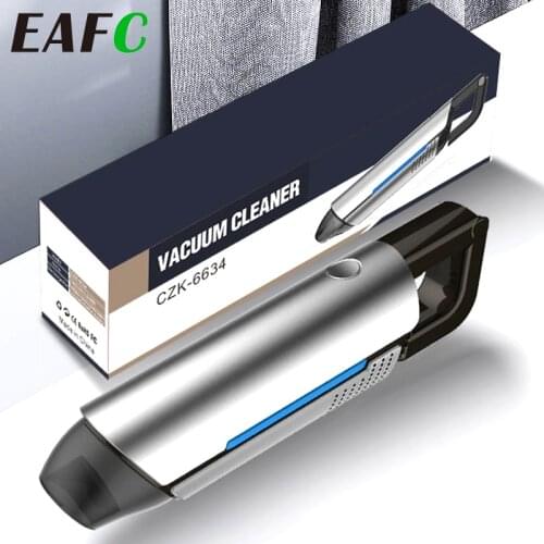 EAFC Wireless Vacuum Cleaner 13000pa Rechargeable Mini Car Vacuum Home Cleaner Handheld for Car Home Pet Hair