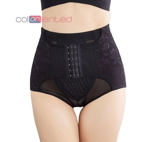 Coloriented Shapewear Women Slimming Tummy Control Shorts High Waist Panty Mid Thigh Body Shaper Bodysuit Postpartum Recovery