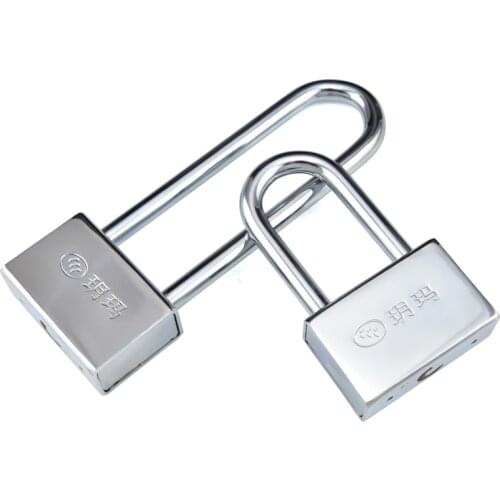 Door padlock, anti-theft padlock, open padlock anti-theft combination lock door locks key lock box