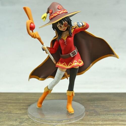 Megumin Figure KonoSuba Gods blessing on this wonderful world Toy Model Brinquedos Figurine