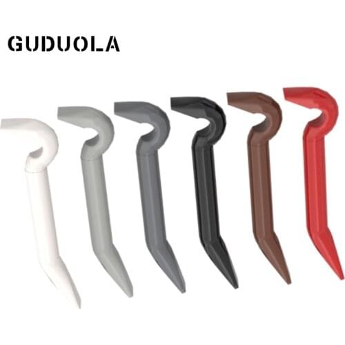 Guduola Special Bricks Figure Crowbar 92585 MOC Building Block Toys Parts Weapon Tool Accessories in Hand 40pcs/LOT