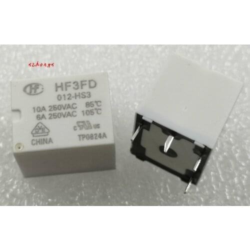 HF3FD-012-HS3 Relay HF3FD-12VDC-HS3 4 Pin 10A