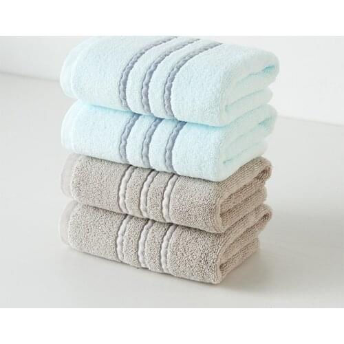 Cotton Towels Soft Absorbent Large Towel Face/Bath Towel Thick Hand Towels Comfortable Beach Towels Bathroom Accessories