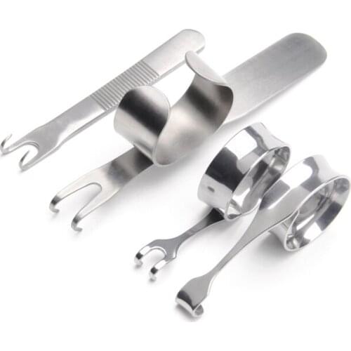 Ring Pull Hook eyelid pull hook eye bag pull hook ring rake double claw pull hook