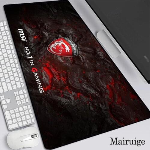 Dragon logo Computer Gamer Mouse Pad Large Keyboard Desk Mat Gaming Accessories Pc Laptop XL Nonslip Mousepad Supreme Mat Custom