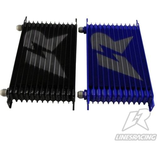 LR Universal AN10 13 Row Engine/Transmission Oil Cooler Trust Type Black