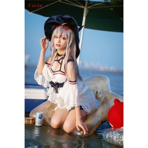 New Arrival Game Arknights Skadi Cosplay Costume Cute Sexy Swimsuit Female Party Role Play Clothing S-XL Limited Inventory