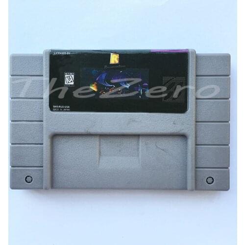 Rendering Ranger R2 USA Version for 16 bit Super Game Card Cartridge Card for 46pin NTSC Game Player
