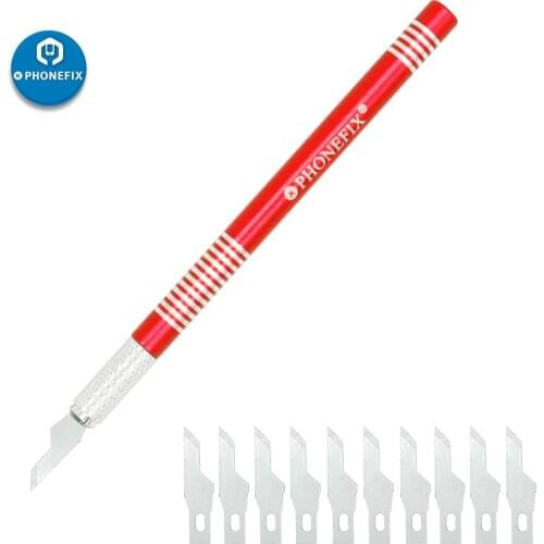 Knife Scalpel Blade Non-slip Cutter Engraving Craft Knives Blades High Precision For Mobile Phone Laptop PCB Repair Hand Tools