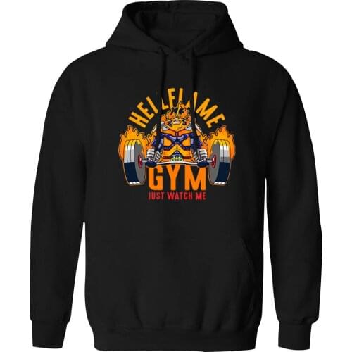 Hooded Mens My Hero academy Fashion Male Sweatshirt Vintage Hipster Standard Clothing Tops Hip Hop Casual Hoody Tracksuits Homme