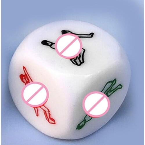 Sex Dice Erotic Poses Couple Funny Sexy Love Toy Night Bar Humor Adult Game