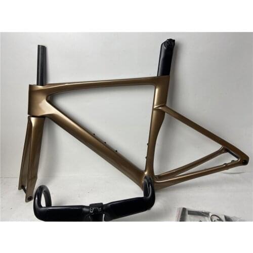 Carbon fiber road frame 1:1 mold OEM customized 44/49/52/54/56/58cm aviation frame racing bike Di2
