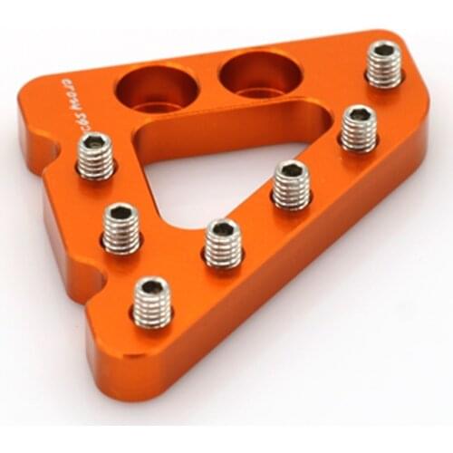 Motorcycle CNC Aluminum Rear Brake Pedal Step Plate For KTM XCF-W SX-F EXC-F EXC 125 200 250 300 350 400 450 500 525 530 SXS-F