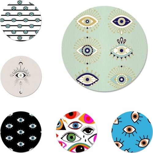 Evil Eyes Icons Pins Badge Decoration Brooches Metal Badges For Clothes Backpack Decoration
