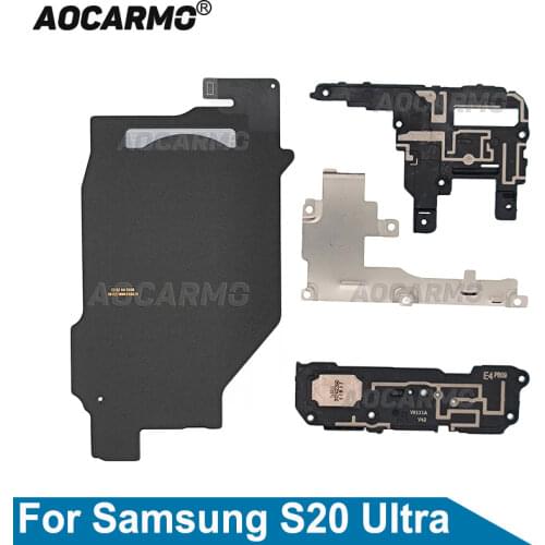 Aocarmo Motherboard Cover For Samsung Galaxy S20U S20 Ultra Main Cover Board Replacement Parts