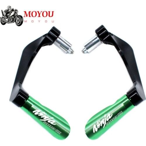 For Kawasaki NINJA1000SX NINJA 1000SX Motorcycle CNC Handlebar Handle grips Bar Ends + Brake Clutch Levers Guard Protector