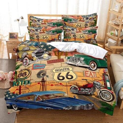 Bedding set duvet cover set 3d bedding digital printing bed linen queen size bedding set fashion design