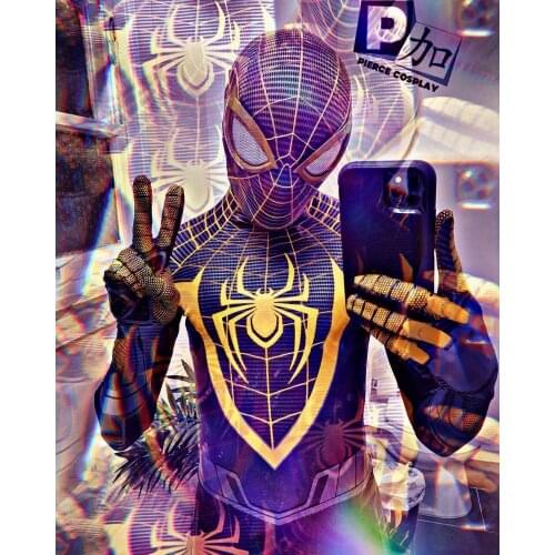 Superhero PS5-yellow Costume Cosplay Zentai Jumpsuit Spandex Lycra Bodysuit Halloween Costume for Adult/kids Anime Costume