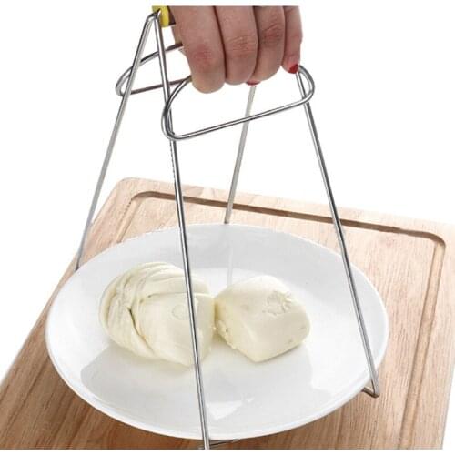 Creative Stainless Steel Bowl Clip Universal Anti-Hot Plate Dish Tray Clamp Large Pot Holder Daily Life Kitchen Small Tools h1