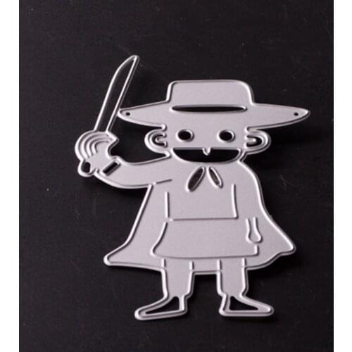 Metal Bearded die cutting dies for Scrapbooking/DIY Easter wedding Halloween Easter card