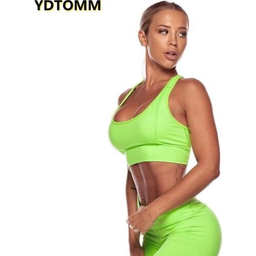 New arrival 2021 two piece short set for women Solid Color summer jogging femme crop top and biker shorts 2 pieces sets outfits